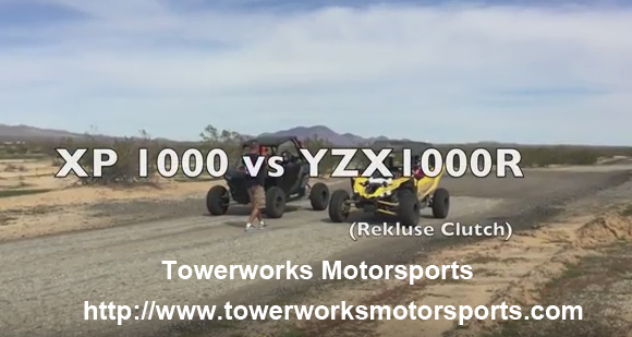 Towerworks Motorsport Yamaha YXZ1000R vs XP1000