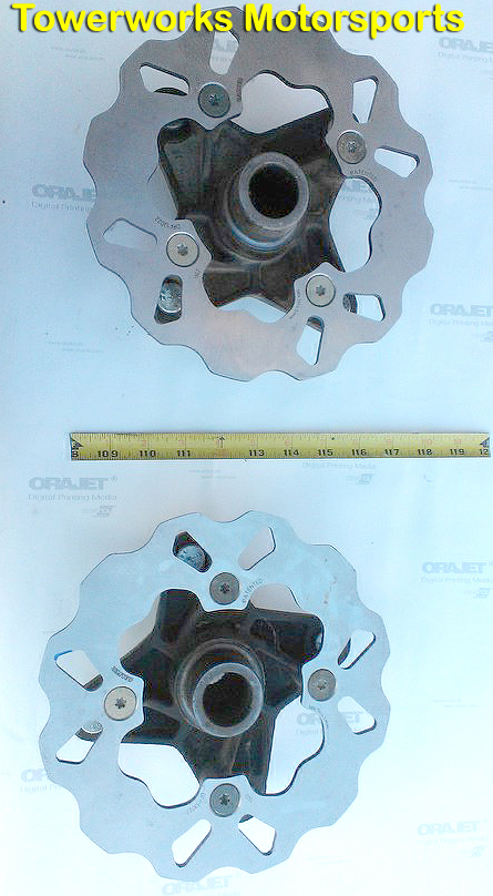 Polaris RZR XP1000 Wavy Brake Rotors